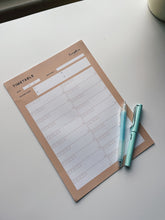 Load image into Gallery viewer, The Daily Timetable