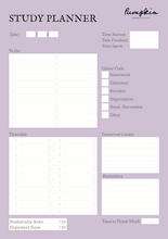 Load image into Gallery viewer, Original Daily Study Planner