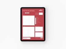 Load image into Gallery viewer, Red Daily Study Planner
