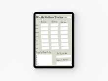 Load image into Gallery viewer, Weekly Wellness Tracker