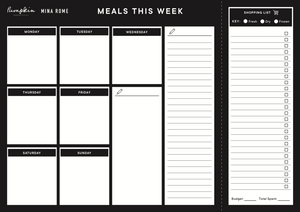 Mina's Meal Planner