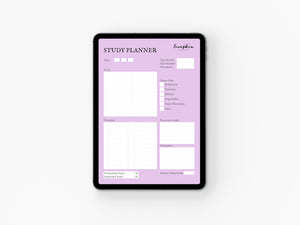 Original Daily Study Planner