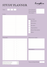 Load image into Gallery viewer, Original Daily Study Planner
